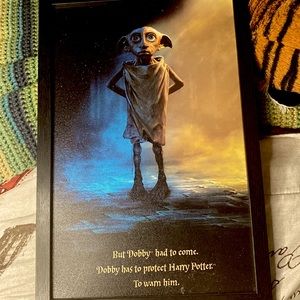 Harry Potter frame Board quote ( Dobby)